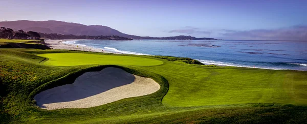 Terrain Golf Pebble Beach Monterey Californie États Unis — Photo