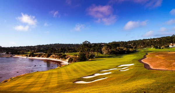 Pebble Beach Golf Course Monterey California Сша — стоковое фото