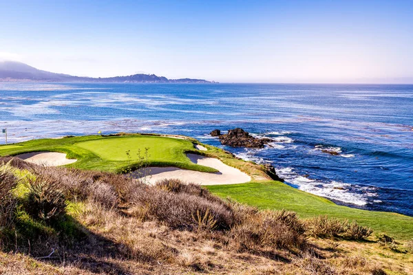 Pebble Beach Golf Course Monterey Californië Verenigde Staten — Stockfoto