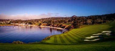 Pebble Beach golf sahası, Monterey, Kaliforniya, ABD