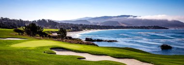 Pebble Beach golf sahası, Monterey, Kaliforniya, ABD