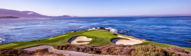 Pebble Beach golf sahası, Monterey, Kaliforniya, ABD