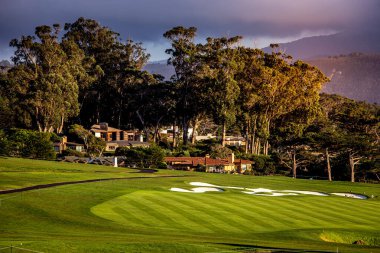 Pebble Beach golf sahası, Monterey, Kaliforniya, ABD