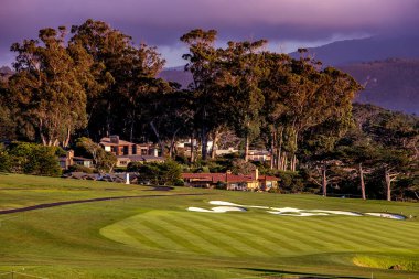 Pebble Beach golf sahası, Monterey, Kaliforniya, ABD