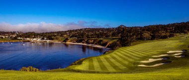 Pebble Beach golf sahası, Monterey, Kaliforniya, ABD
