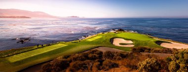 Pebble Beach golf sahası, Monterey, Kaliforniya, ABD