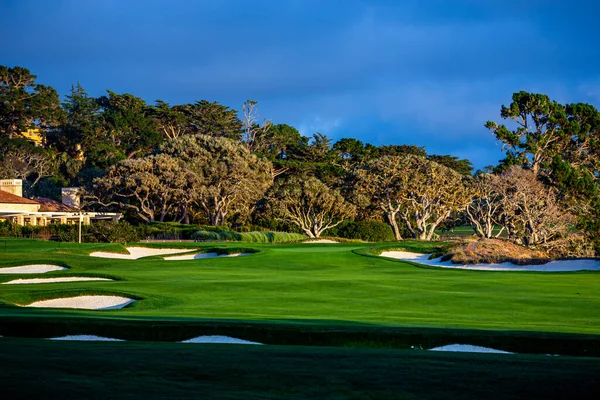 Terrain Golf Pebble Beach Monterey Californie États Unis — Photo