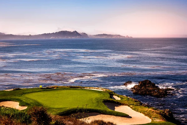 Campo Golfe Pebble Beach Monterey Califórnia Eua — Fotografia de Stock