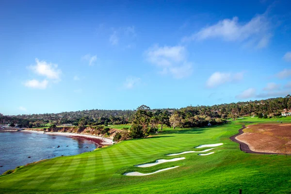 Campo Golfe Pebble Beach Monterey Califórnia Eua — Fotografia de Stock