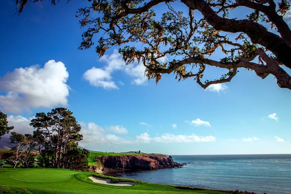 Terrain Golf Pebble Beach Monterey Californie États Unis — Photo