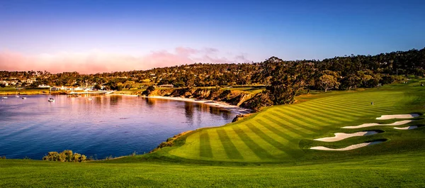 Campo Golf Pebble Beach Monterey California —  Fotos de Stock