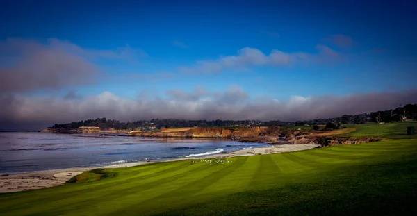 Pebble Beach Golf Course Monterey Kalifornie Usa — Stock fotografie