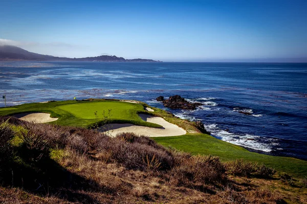 Campo Golfe Pebble Beach Monterey Califórnia Eua — Fotografia de Stock