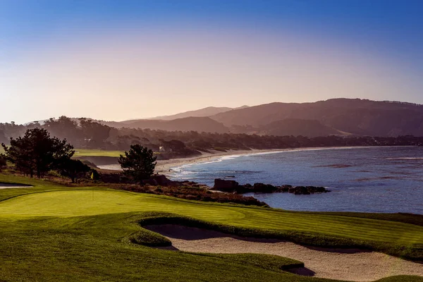 Pebble Beach Golf Course Monterey Kalifornie Usa — Stock fotografie