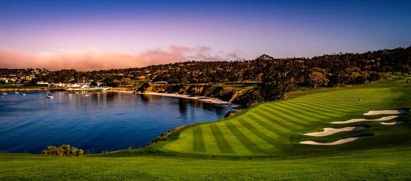 Campo Golfe Pebble Beach Monterey Califórnia Eua — Fotografia de Stock