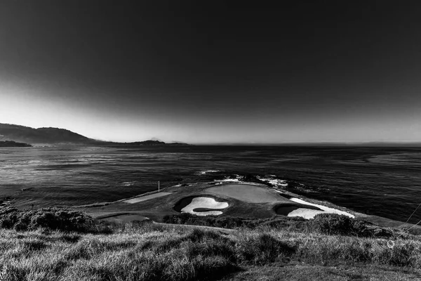 Campo Golf Pebble Beach Monterey California — Foto de Stock