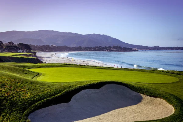 Pebble Beach Golf Course Monterey California Usa — Stock Photo, Image