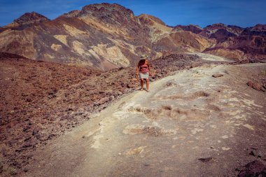 Ölüm Vadisi Ulusal Parkı 'nda çöl, Kaliforniya, Birleşik Devletler