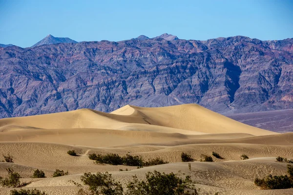 Έρημο Στο Εθνικό Πάρκο Της Κοιλάδας Του Θανάτου Καλιφόρνια Ηνωμένες — Φωτογραφία Αρχείου