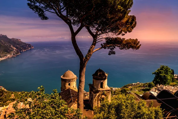 Coastline Ravello Gulf Salerno Amalfi Coast Italy — Stock Photo, Image