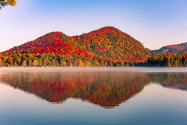 View Lac Superieur Laurentides Mont Tremblant Quebec Canada — Stock Photo, Image