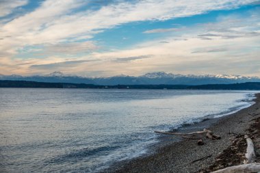 4 Olimpiyat Dağları manzara