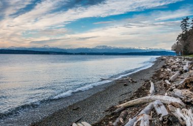 Olimpiyat Dağları manzara