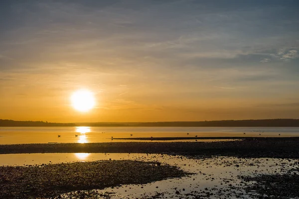 Pôr do sol luminoso 10 — Fotografia de Stock