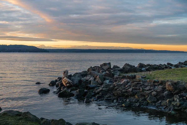 Golden Olympics Landscape — Stock Photo, Image