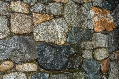 Batı taş duvar makro