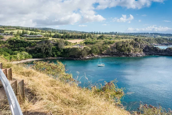 Maui Shoreline y Yate 4 —  Fotos de Stock