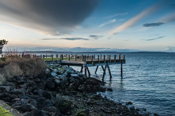 West Seattle Shoreline Pier 2 — Foto Stock