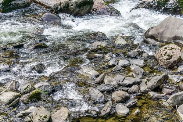 Rio Snoqualmie Whitewater Rapids 8 — Fotografia de Stock