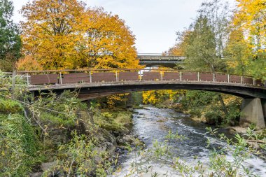 Two Bridges In Fall 2