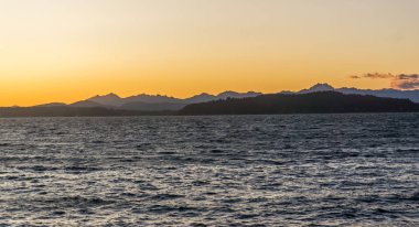 Olympic Mountains Silhouette 2