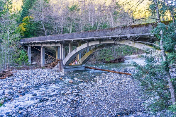 Ponte autostradale sul torrente 3 — Foto Stock