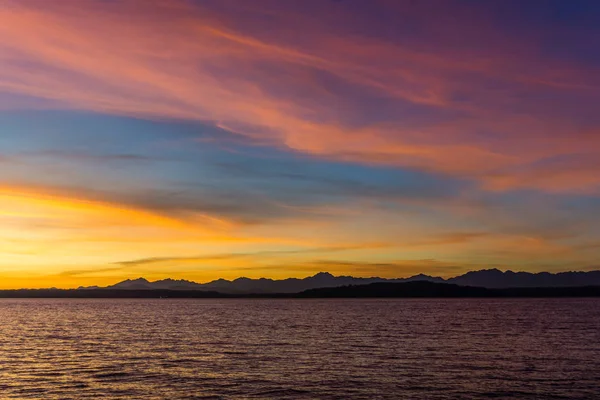 Sonnenuntergang in vielen Farben 7 — Stockfoto