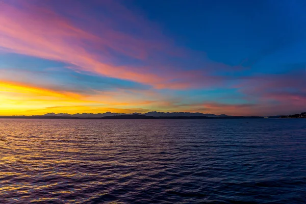 Sonnenuntergang in vielen Farben 11 — Stockfoto