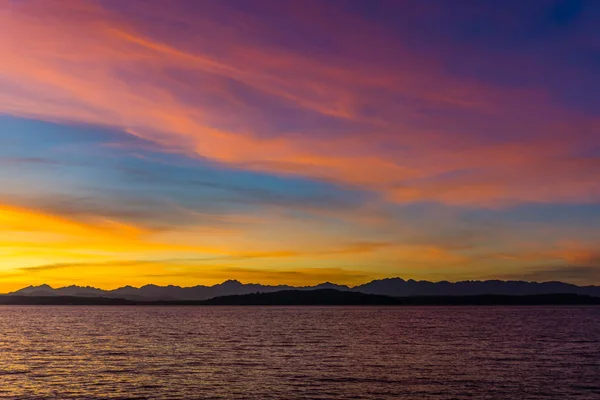 Sonnenuntergang in vielen Farben 8 — Stockfoto