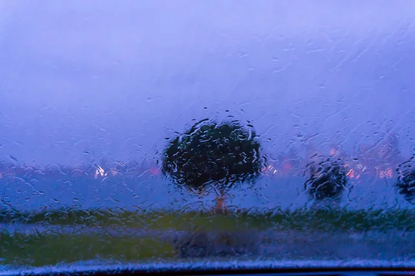 雨の日スカイライン2 — ストック写真
