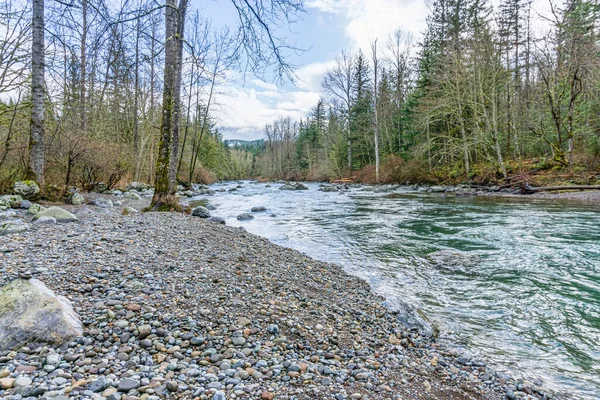 Der Green River Fließt Kanaskat Palmer State Park Bundesstaat Washington — Stockfoto