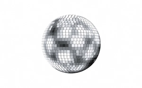 Disco mirror ball isolated on white background — Stock Photo, Image