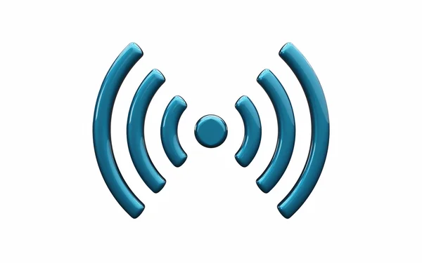 Wi Fi Wireless Network Symbol — Stock Photo, Image