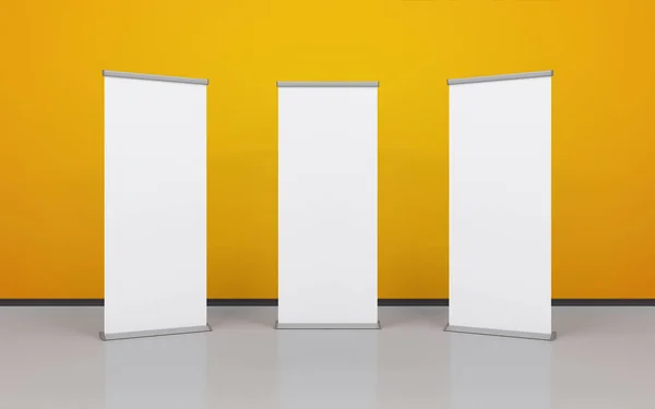 Boş silindir afiş kümesi