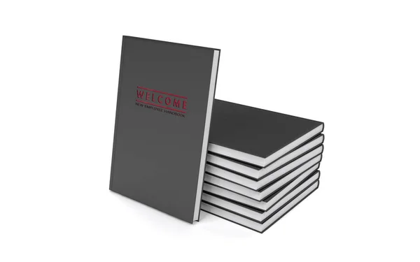Neues Mitarbeiterhandbuch (hr-Handbuch) — Stockfoto
