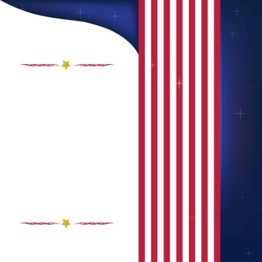 ABD şerit bayrağı yukarı sola tarzı arka plan
