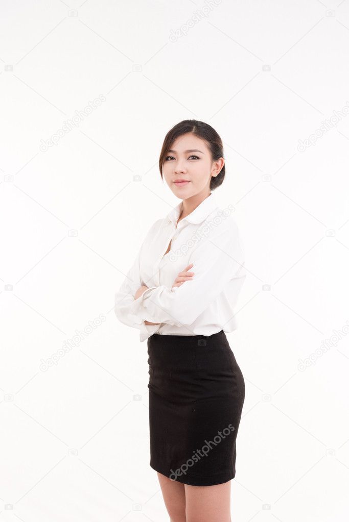 Portrait of beautiful asian businesswoman.