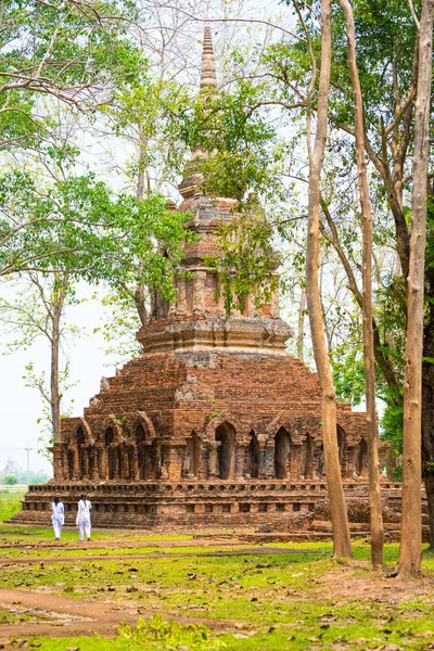 Wat Pa Sak, 'The Teak Forest Monastery' Temple in Chiang saen, Ch — стоковое фото