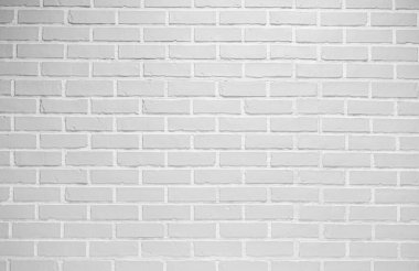 Soyut yıpranmış doku, eski açık gri alçı boyası ve kırsal odada eskimiş beyaz tuğla duvar arka planı, kirli paslı taş işçiliği teknolojisi duvar kağıdı rengi yatay mimari duvar kağıdı.