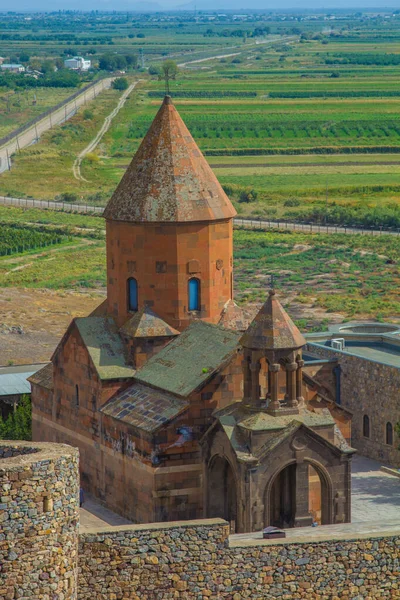 Kirche Natur Hintergrund Landschaft — Stockfoto